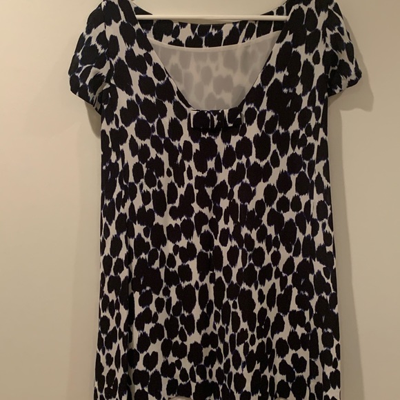Kate Spade Leopard Print Swing Dress - Picture 3 of 3